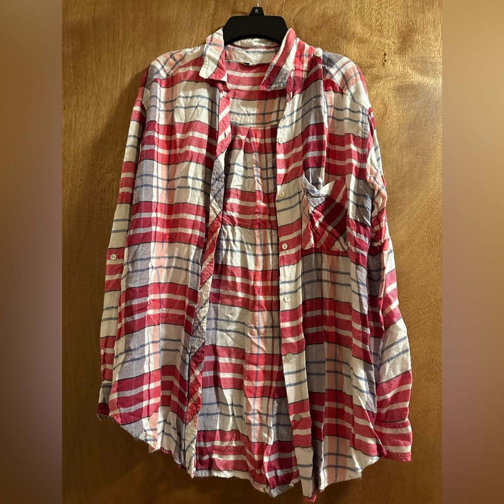 Plaid Button Up